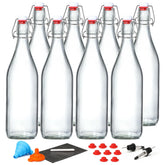 AOZITA swing top bottle with airtight lid, ideal for fermentation and long-term storage.