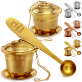 Apace Living tea infuser set-2 with ultra-fine mesh for flavorful brews.