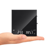 ApeWeghr Rechargeable Coffee Scale front view with 0.1 g precision for consistent brews.