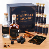 Apragaz whiskey making kit setup for a premium home blending experience.
