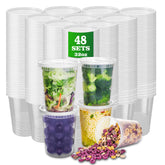 APSIC 32oz deli container with lid for secure takeout and freshness.