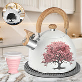 ARC Advanced Royal Champion color-changing kettle reveals pink blossoms as it heats