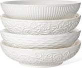 Artena pasta bowls 32oz embossed pattern highlight for hearty meals