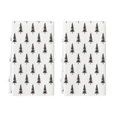 Artoid Mode beige Xmas tree towel, soft and absorbent for daily kitchen drying