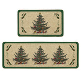 Artoid Mode ornament gift kitchen mats 17x29 showcase festive style and floor protection.