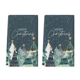 Artoid Mode Star Christmas towels with holiday decor for stylish kitchen drying