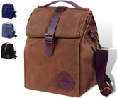 ASEBBO insulated lunch bag 10L capacity keeps meals organized for workdays