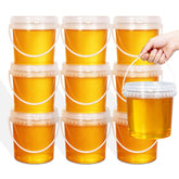 ASEVAT airtight bucket with lid 16oz for safe meal prep and storage.
