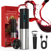 Assark electric wine opener with foil cutter for quick cork removal