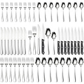 Astercook silverware set 48-piece shown for elegant dining and versatile daily use