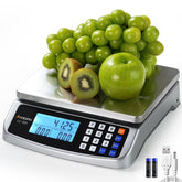Atogou LC300 stainless steel weighing platform for precise kitchen measurements.