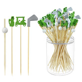 Augoog golf-theme cocktail picks pack decorates appetizers for a themed party