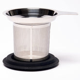 August Uncommon Holiday Tea Infuser with ultra-fine mesh for a clean cup.