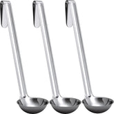 Avant Grub 1oz ladle in stainless steel for precise portions in soups