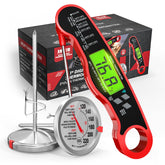 AWLKIM 3-pack thermometers with instant-read model for fast checks.