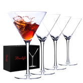 BACLIFE martini-glass-set-4-9-5oz elevates presentation with crystal clarity.