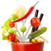 Baderke Bloody Mary tree branches skewers add elegant garnishes to drinks