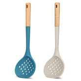 Badiano kitchen ladle strainer with a large-hole design for efficient draining.