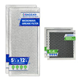 Bagean grease microwave filter close-up showing filtration and cleaner air