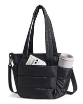BAGSMART lunch bag for women shows a spacious insulated interior for organized meals.