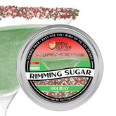 Bakell Brew Glitter red pearl sugar rim adds festive sparkle to cocktails.