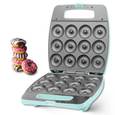 Baker's Friend Mini Donut Maker front view ready for at-home treats