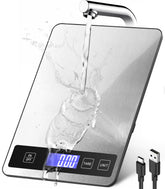 BakFee food scale with full-view display for quick, accurate readings