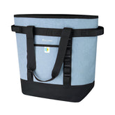 BALEINE large teal cooler bag front view shows rugged build and roomy interior.