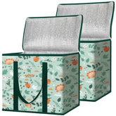 BALEINE Spring Stroll insulated grocery bag, closed, ready for shopping