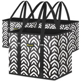 BALEINE Honeysuckle bag with reinforced bottom for easy loading and stable groceries.