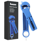 Banyaa 7in1 blue opener with jar, bottle, and wine opening capabilities