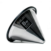 Barista Warrior metal filter for Chemex 8-cup setup reduces waste and preserves flavor.
