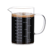 BCnmviku 500ML glass measuring cup with handle for precise pouring and easy handling