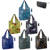 BeeGreen tote with bloom pattern ideal for groceries and gifts
