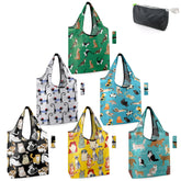 BeeGreen cat lovers pattern-1 bag, playful print for groceries and gifting