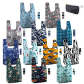 BeeGreen Marine Animal Bags foldable tote; convenient for on-the-go shopping and storage