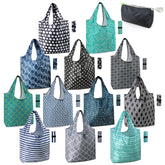 BeeGreen reusable grocery bags foldable design for easy storage and portability.