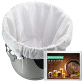 Bellamei Brew Bags front view showing 22x26 mesh for BIAB brewing and large capacity