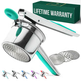 Bellemain heavy-duty potato ricer with 15 oz capacity for smooth mash