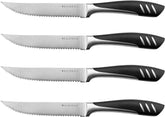 Bellemain Premium Steak Knives Set of 4 with full-tang durability for long-lasting use.