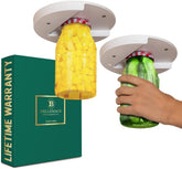 Bellemain under-cabinet jar opener, assembly setup for quick, secure jar opening