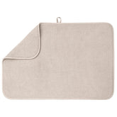 Bellemain XXL dish mat in a full sink setup, absorbs moisture from many dishes