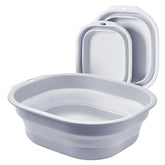 Bellglee collapsible wash basin medium in use for kitchen cleaning and space-saving storage