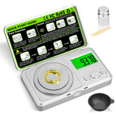 Benechef high-precision scale top-view with 0.001 g accuracy