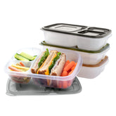 Bentgo Easyboxes four-piece set with lids for organized school lunches.