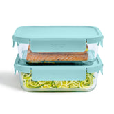 Bentgo Glass leak-proof rectangle container for leftovers and meal prep.