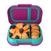 Bentgo Kids Snack with two compartments, ideal for organized school snacks.