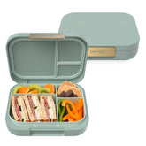 Bentgo Modern mint green lunch box front view showing compact design for busy mornings