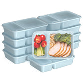 Bentgo Prep 20-piece set trays show easy organization for weekly meal prep.