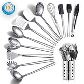 Berglander 13-piece set with stainless steel finish for durable daily use